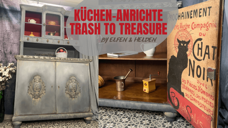 Küchenbüffet Trash to Treasure mit Dixiebelle, WoodUbend und Poshchalk- Thumbnail Deutsch