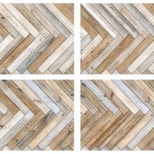 Belles & Whistles Transfer Rustic Herringbone 61 x 81 cm