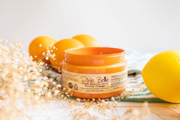 Dixie Belle Chalk Mineral Paint Florida Orange - Image 3