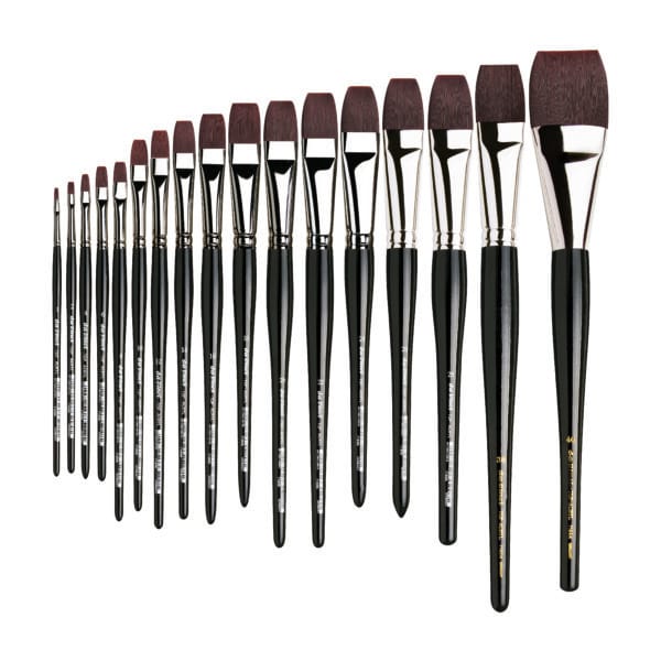 Da Vinci artist brushes TOP-ACRYLPINSEL flat series 7185K