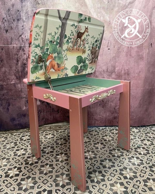 Children's writing/playing table Elfen & Helden with storage space "Dream Big" - Image 5