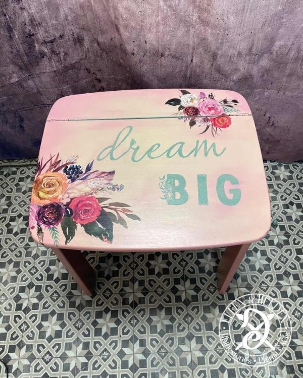 Children's writing/playing table Elfen & Helden with storage space "Dream Big" - Image 7