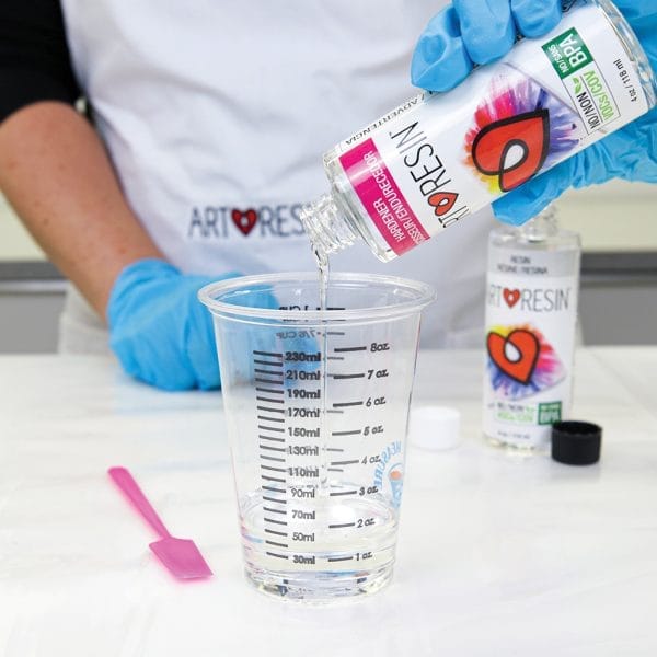 Artresin epoxy resin clearcoat 2x 118ml - Image 3
