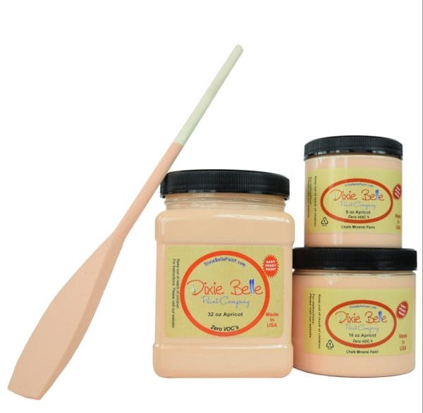 Dixie Belle Chalk Mineral Paint Apricot 4oz/118ml