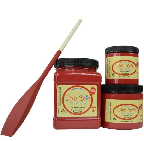 Dixie Belle Chalk Mineral Paint Barn Red