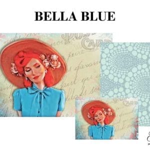 Grace on Design decoupage paper "Bella Blue" set of 3