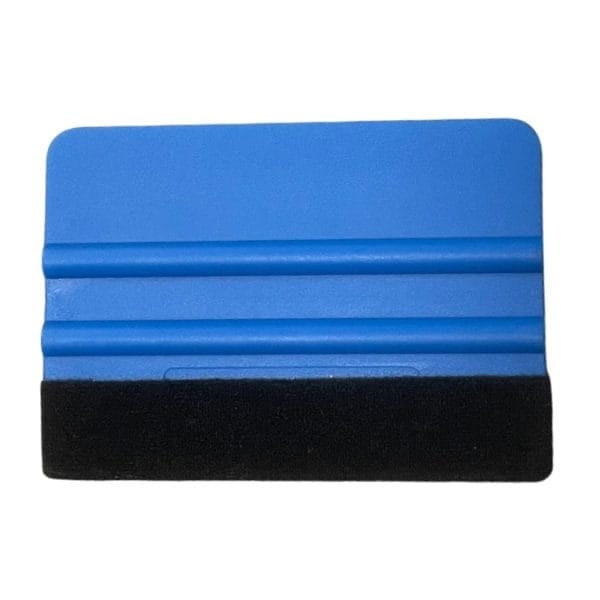 Squeegee "Blue Tool" with foam - attachment aid for decoupage and transfers
