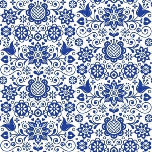 Belles & Whistles Rice Decoupage Blue Glass Ornate 3 sheets à 30 x 30cm