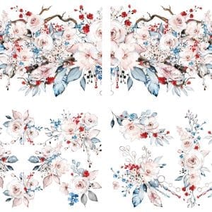 Belles & Whistles Transfer Bohemian Wedding 61 x 81 cm