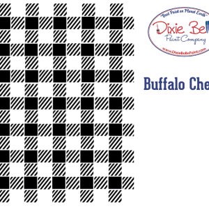 Belles and Whistles Buffalo Check stencil 40x50cm - non-adhesive - reusable