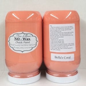 Miss Lillian's NO WAX Chock Paint Bella's Coral