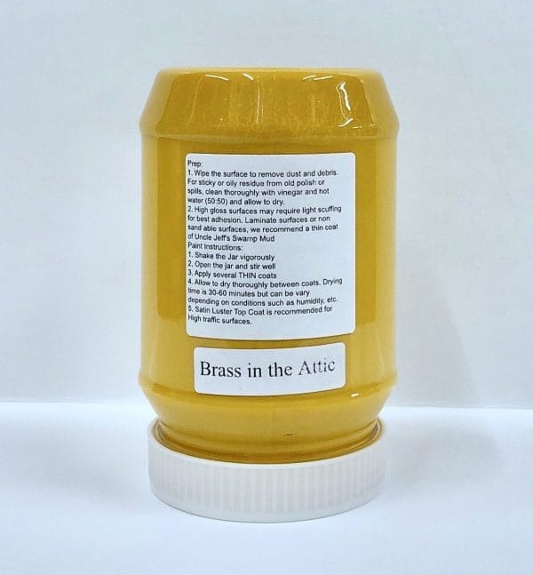 Miss Lillian's NO WAX Chock Paint Brass in the Attic