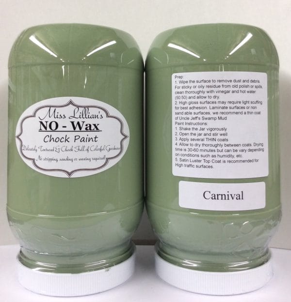 Miss Lillian's NO WAX Chock Paint Carnival