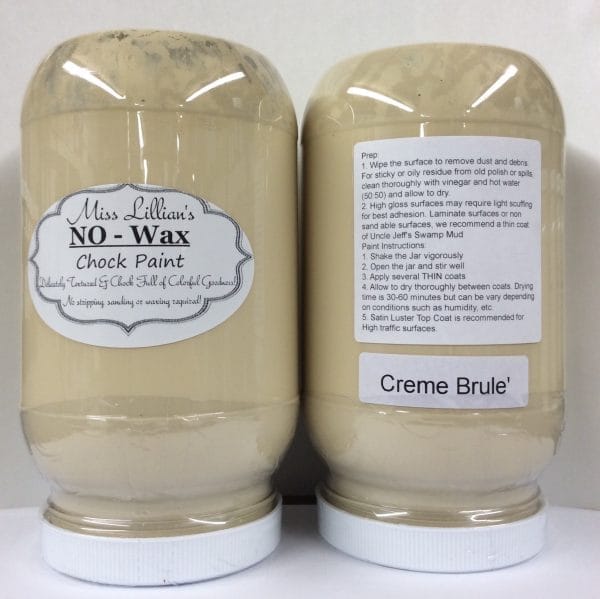 Miss Lillian's NO WAX Chock Paint Creme Brule