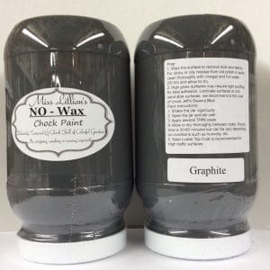 Miss Lillian's NO WAX Chock Paint Graphite