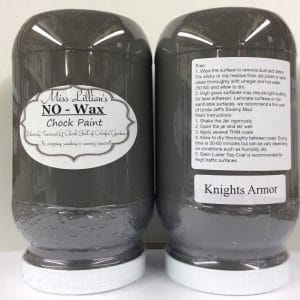 Miss Lillian's NO WAX Chock Paint Knight's Armor