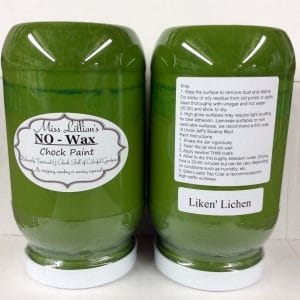 Miss Lillian's NO WAX Chock Paint Liken' Lichen