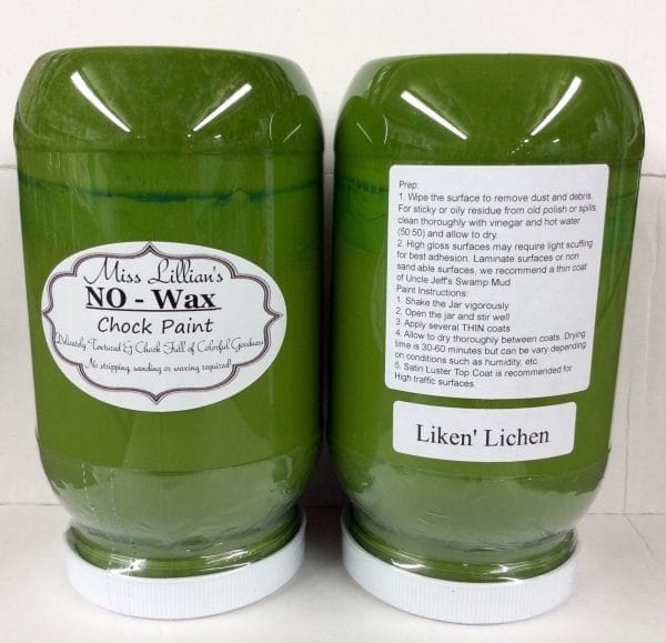 Miss Lillian's NO WAX Chock Paint Liken' Lichen