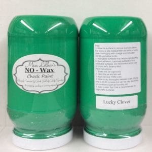 Miss Lillian's NO WAX Chock Paint Lucky Clover