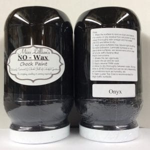 Miss Lillian's NO WAX Chock Paint Onyx