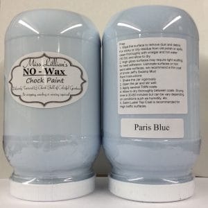 Miss Lillian's NO WAX Chock Paint Paris Blue