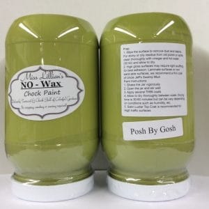 Miss Lillian's NO WAX Chock Posh by Gosh