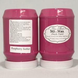 Miss Lillian's NO WAX Chock Paint Raspberry Sorbet