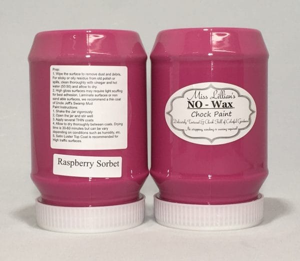 Miss Lillian's NO WAX Chock Paint Raspberry Sorbet