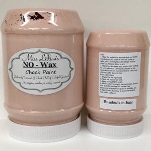 Miss Lillian's NO WAX Chock Paint Rosebuds in June