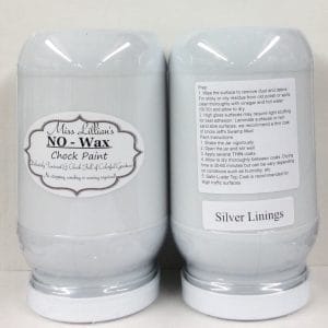 Miss Lillian's NO WAX Chock Paint Silver Linings