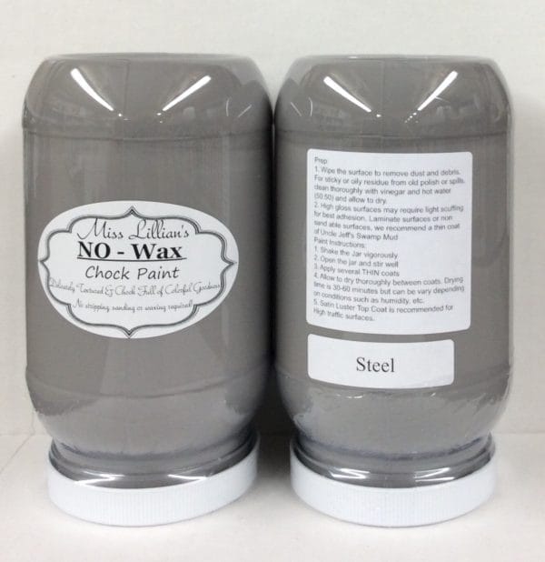 Miss Lillian's NO WAX Chock Paint Steel