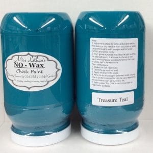 Miss Lillian's NO WAX Chock Paint Treasure Teal