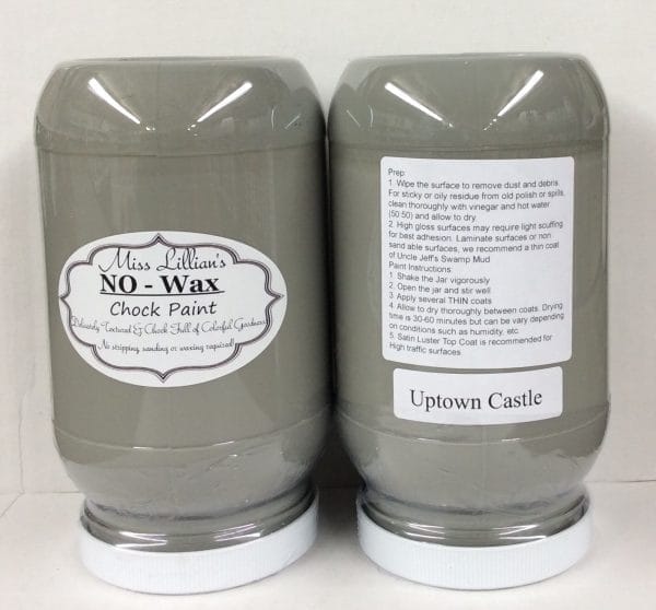 Miss Lillian's NO WAX Chock Paint Uptown Castle
