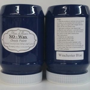 Miss Lillian's NO WAX Chock Paint Winchester Blue