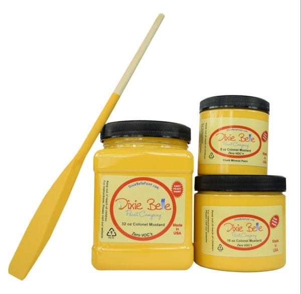 Dixie Belle Chalk Mineral Paint Colonel Mustard