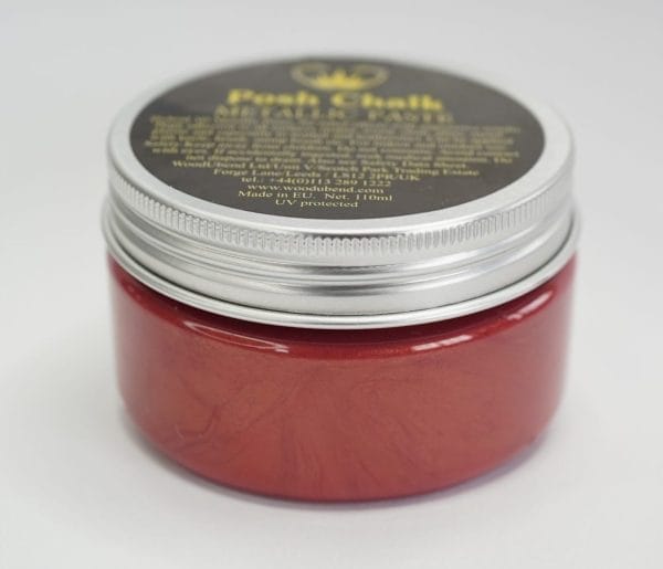 Posh Chalk Metallic Paste - Red Alizarin - Image 2