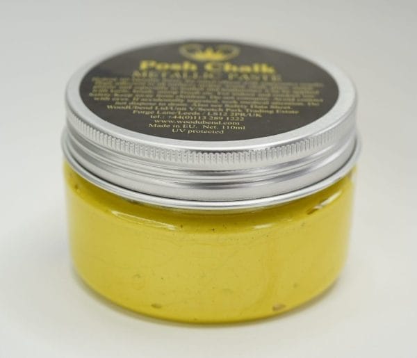 Posh Chalk Metallic Paste - Yellow Canary Cadmium - Image 2