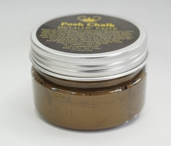 Posh Chalk Metallic Paste - Brown Van Dyke - Image 2