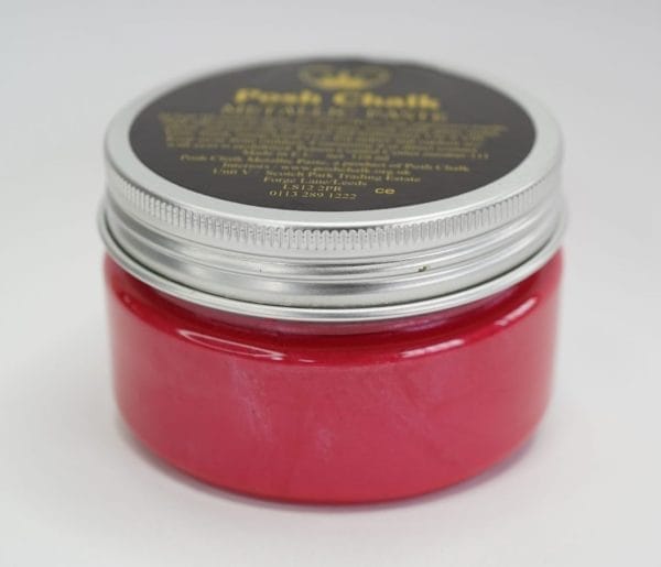 Posh Chalk Metallic Paste - Red Medium Cadmium - Image 2