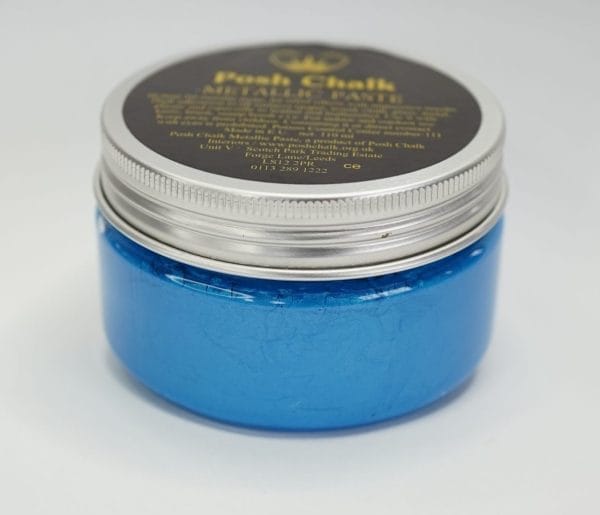 Posh Chalk Metallic Paste - Blue Fhthalo - Image 2