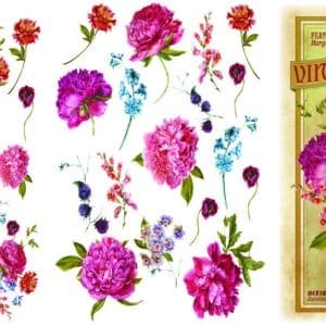 Belles & Whistles Transfer Mid Dixie Seed Co. 3 sheets each 20.32 cm x 30.48 cm