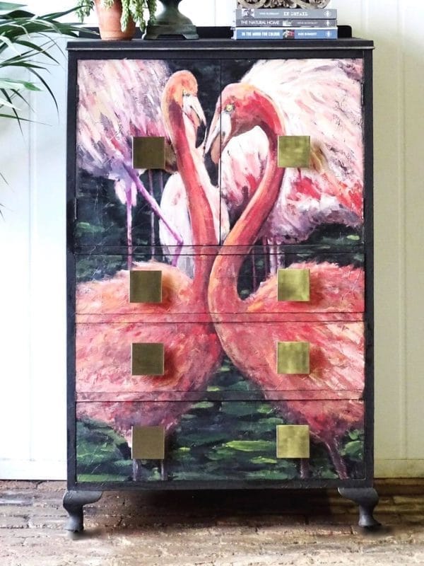 Mint by Michelle decoupage paper "Flamingos" - Image 3