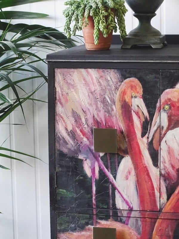 Mint by Michelle decoupage paper "Flamingos" - Image 4