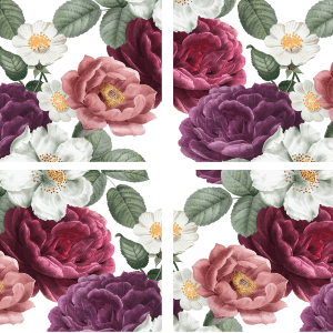Belles & Whistles Transfer Floral Romance 68 x 81 cm
