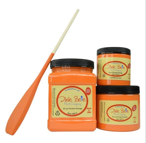 Dixie Belle Chalk Mineral Paint Florida Orange