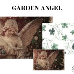 Grace on Design decoupage paper "Garden Angel" set of 3