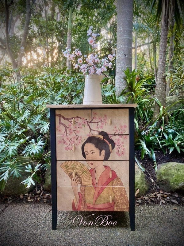 Mint by Michelle decoupage paper "Geisha" - Image 2