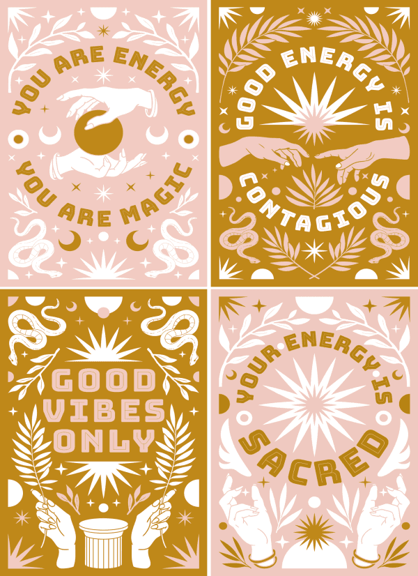 Belles & Whistles Tissue Decoupage A1 Good Vibes 50.8 x 76.2 cm