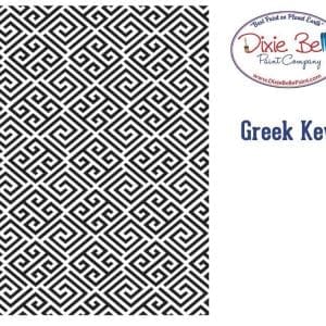 Belles and Whistles Greek Key stencil 40x50cm - non-adhesive - reusable