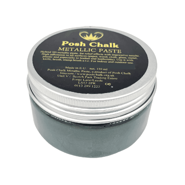 Posh Chalk Metallic Paste - Dark Green - Image 4